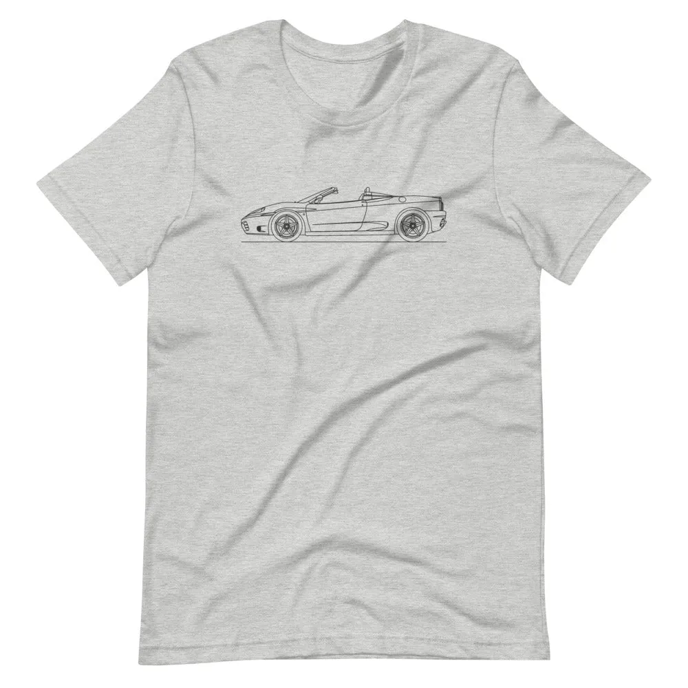 Ferrari 360 Spider Silhouette T-shirt