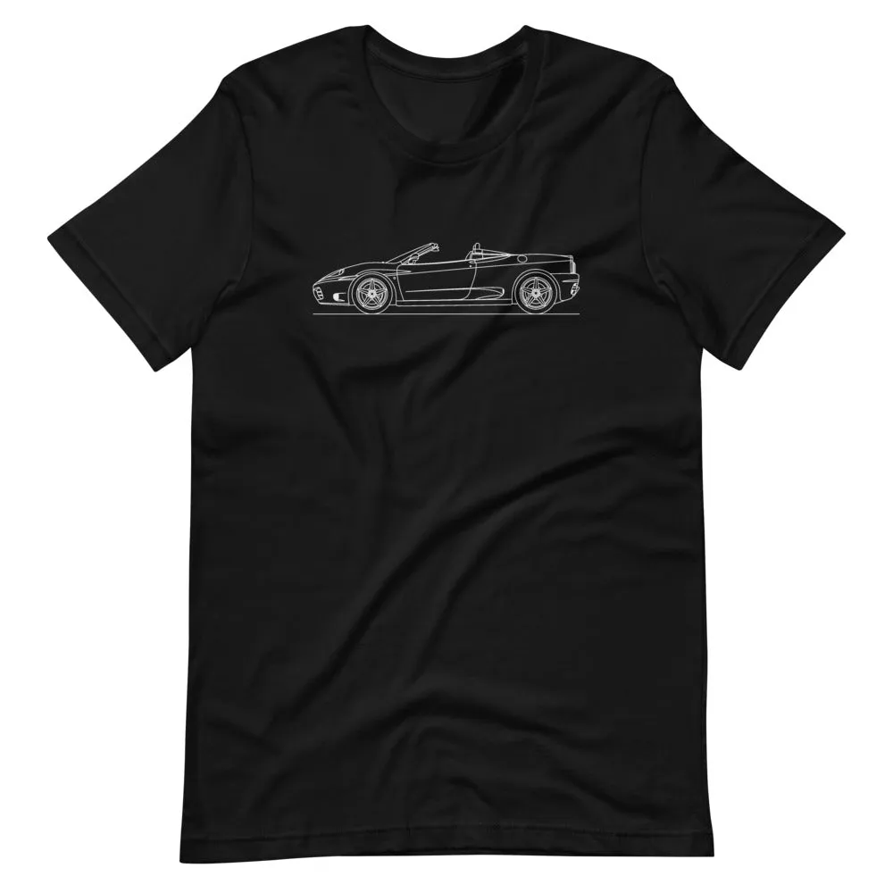 Ferrari 360 Spider Silhouette T-shirt