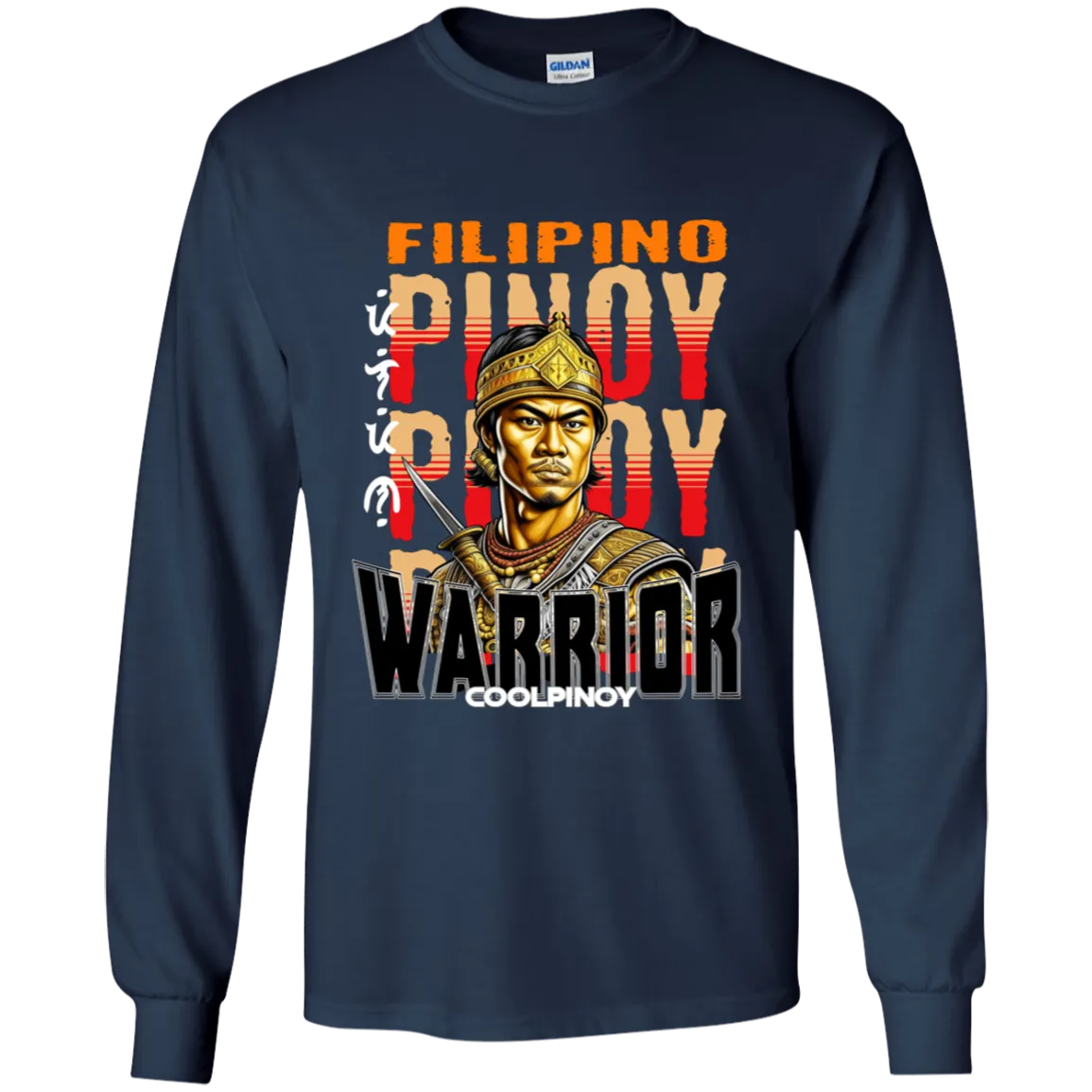 Filipino Warrior King Youth Long Sleeve T-Shirt