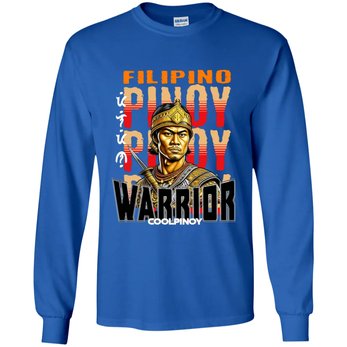 Filipino Warrior King Youth Long Sleeve T-Shirt