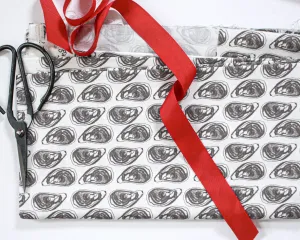 *Final Cut* Fabric: Oyster Block-print | 100% Cotton Woven