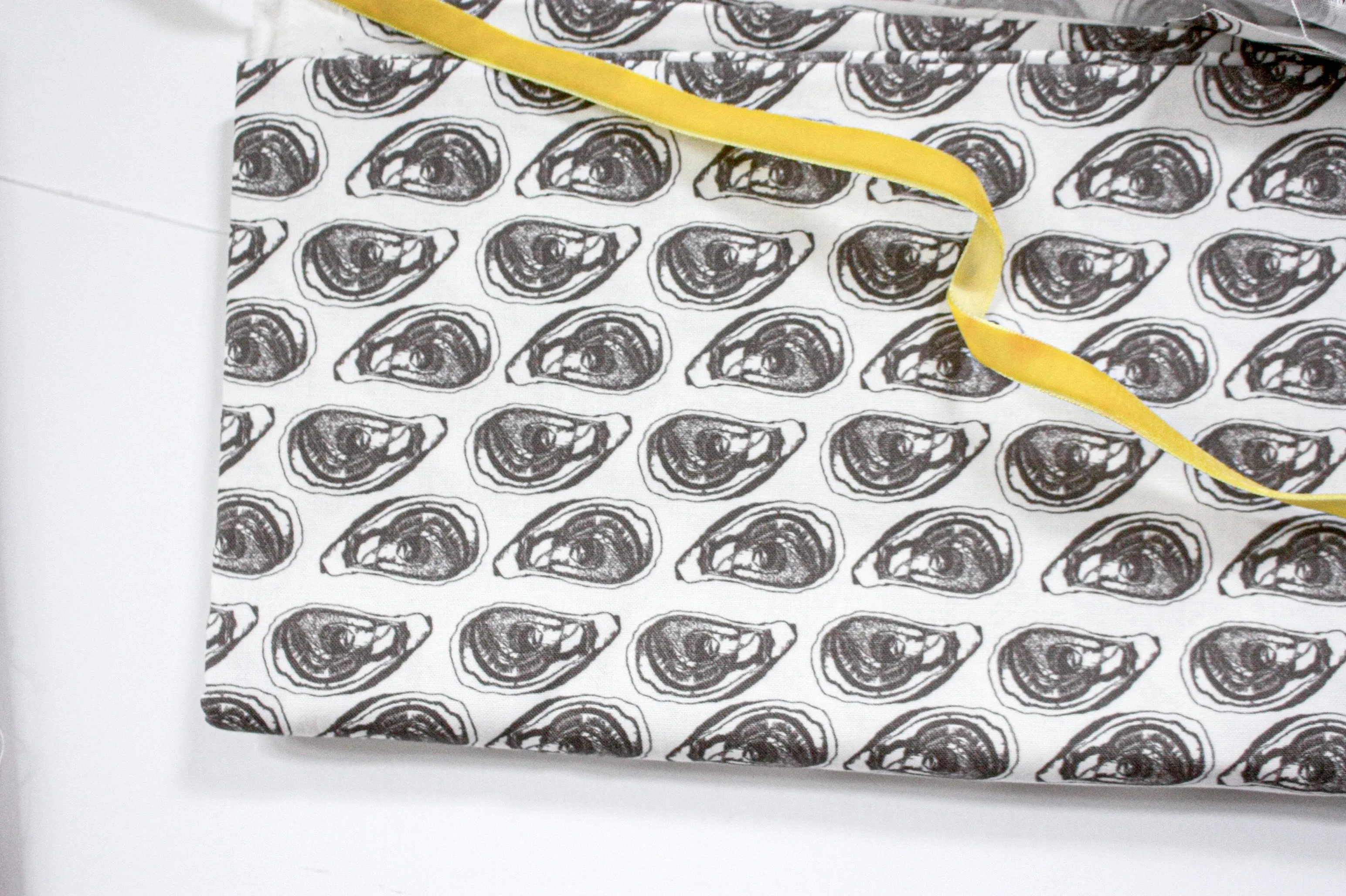 *Final Cut* Fabric: Oyster Block-print | 100% Cotton Woven