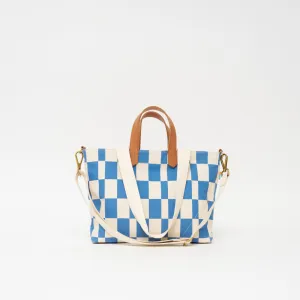 FINAL SALE: Commuter Bag - Chambray Checker