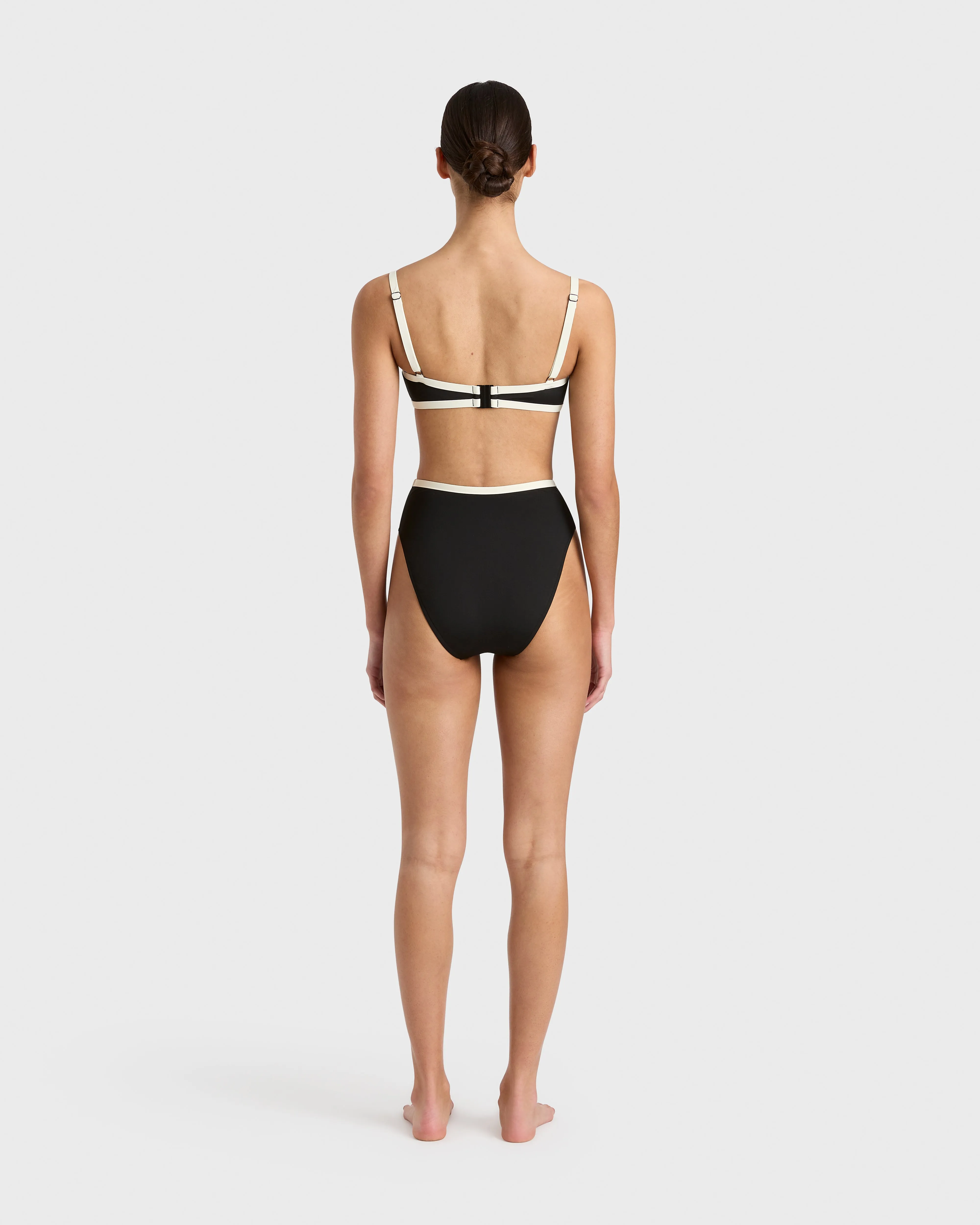 Fiona Bikini Top - Black