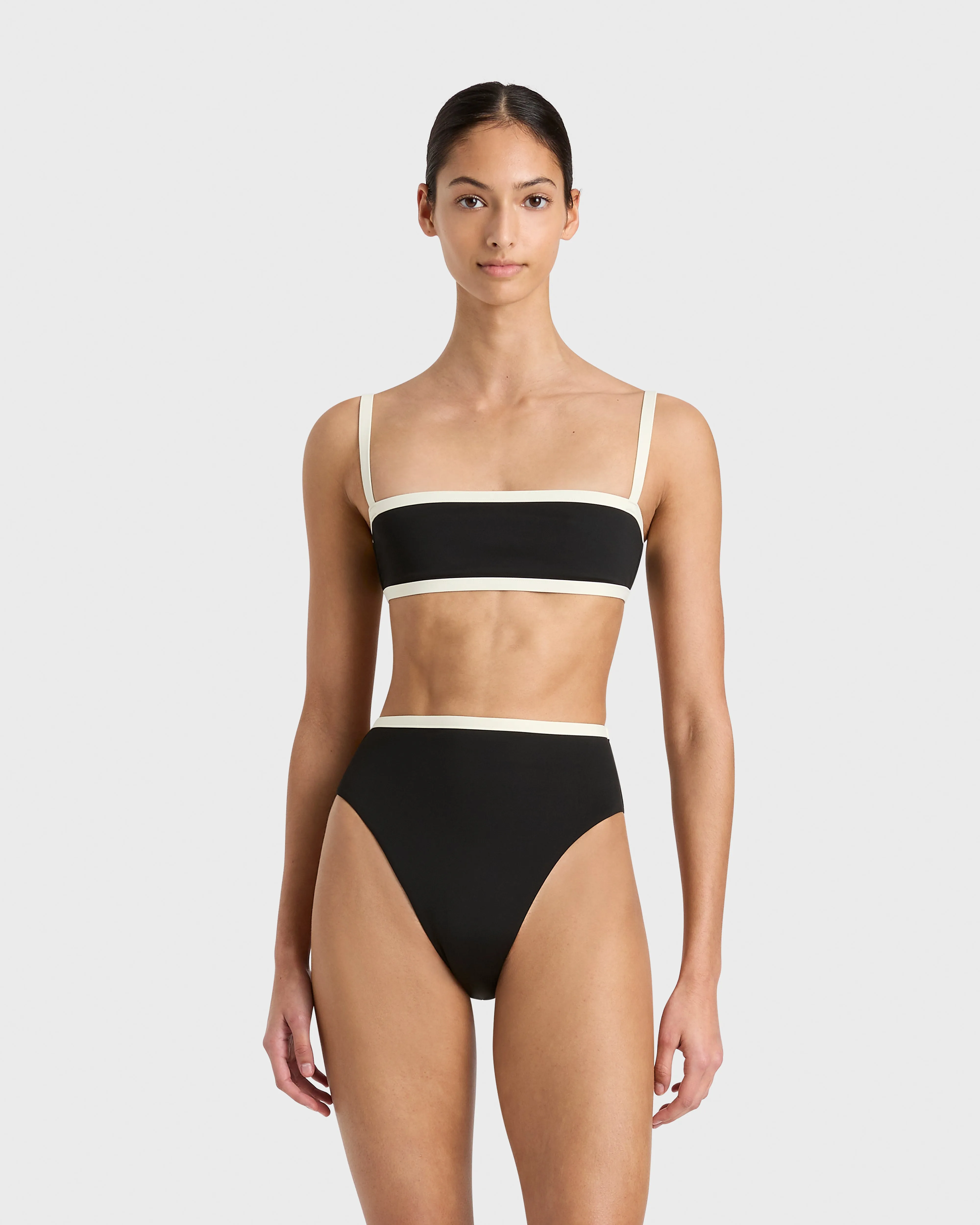 Fiona Bikini Top - Black