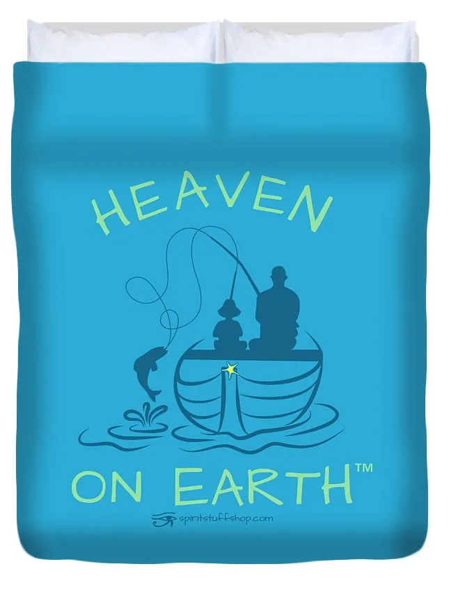 Fishing Heaven On Earth - Duvet Cover