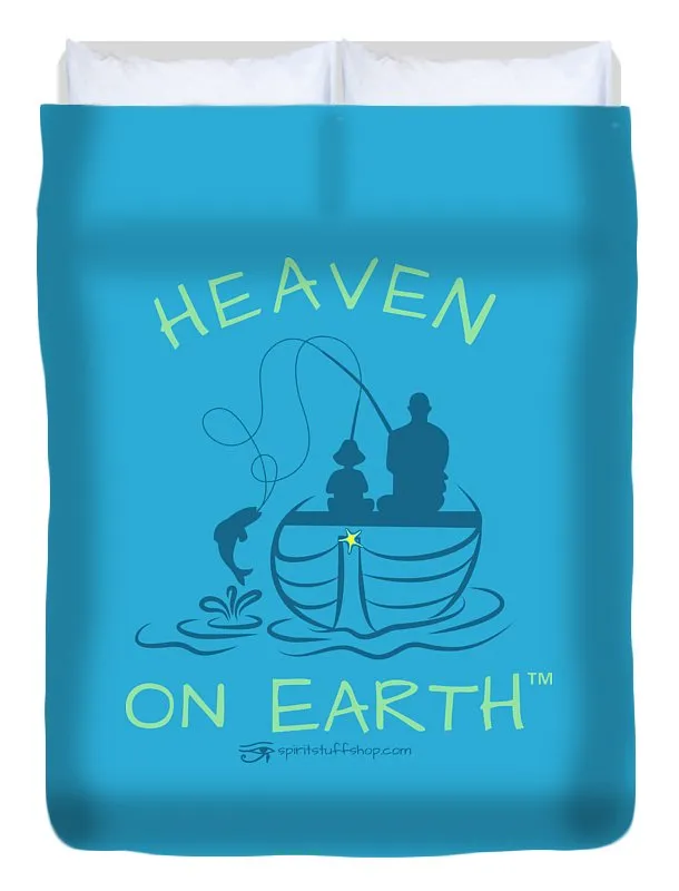 Fishing Heaven On Earth - Duvet Cover