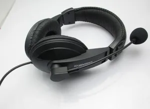 FITZ Gaming Headphone 3.5mm Surround Stereo Gamer Headset Headband with Mic for PC Laptop Low Bass Wired Headset