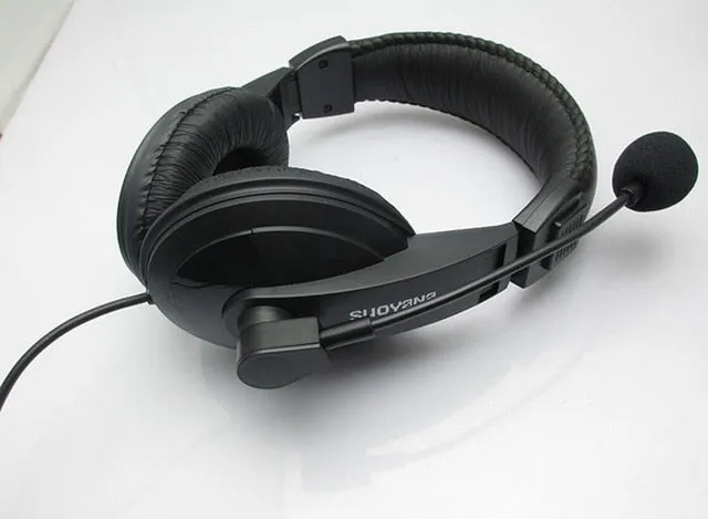 FITZ Gaming Headphone 3.5mm Surround Stereo Gamer Headset Headband with Mic for PC Laptop Low Bass Wired Headset