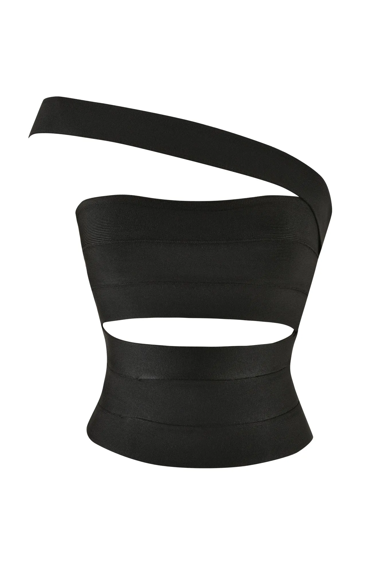 FLAVIA TOP - BLACK