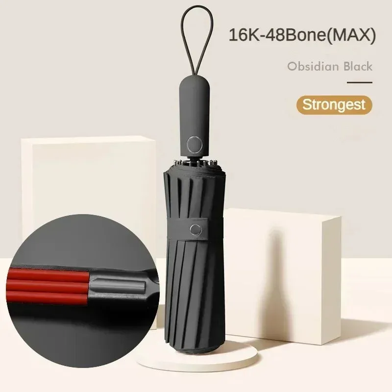 FLEX&COZY® Reinforced Fully Automatic Umbrella (48 bones, 105)