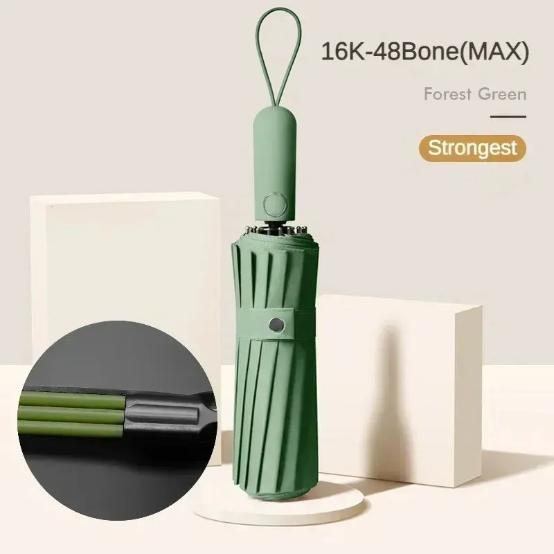 FLEX&COZY® Reinforced Fully Automatic Umbrella (48 bones, 105)