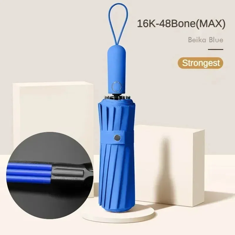 FLEX&COZY® Reinforced Fully Automatic Umbrella (48 bones, 105)