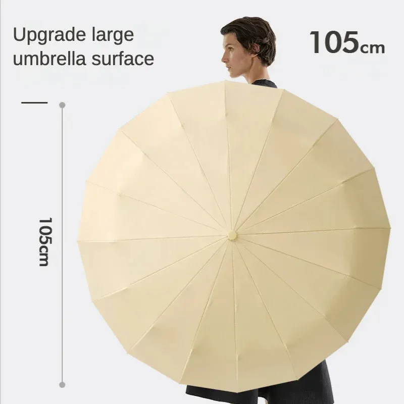 FLEX&COZY® Reinforced Fully Automatic Umbrella (48 bones, 105)