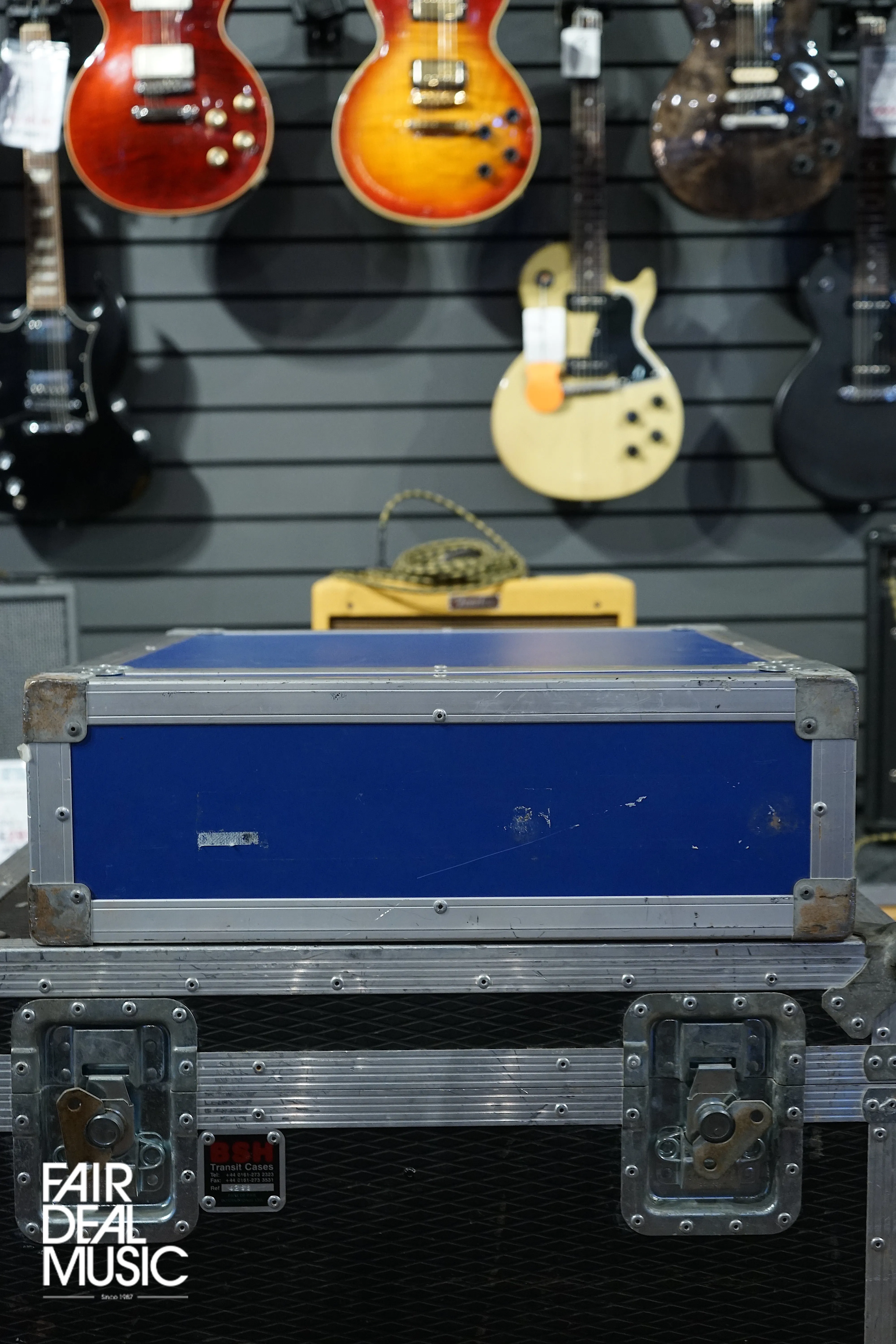 Flight Case for Rack-Mount Amps, USED