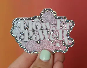 Flower Power Sticker