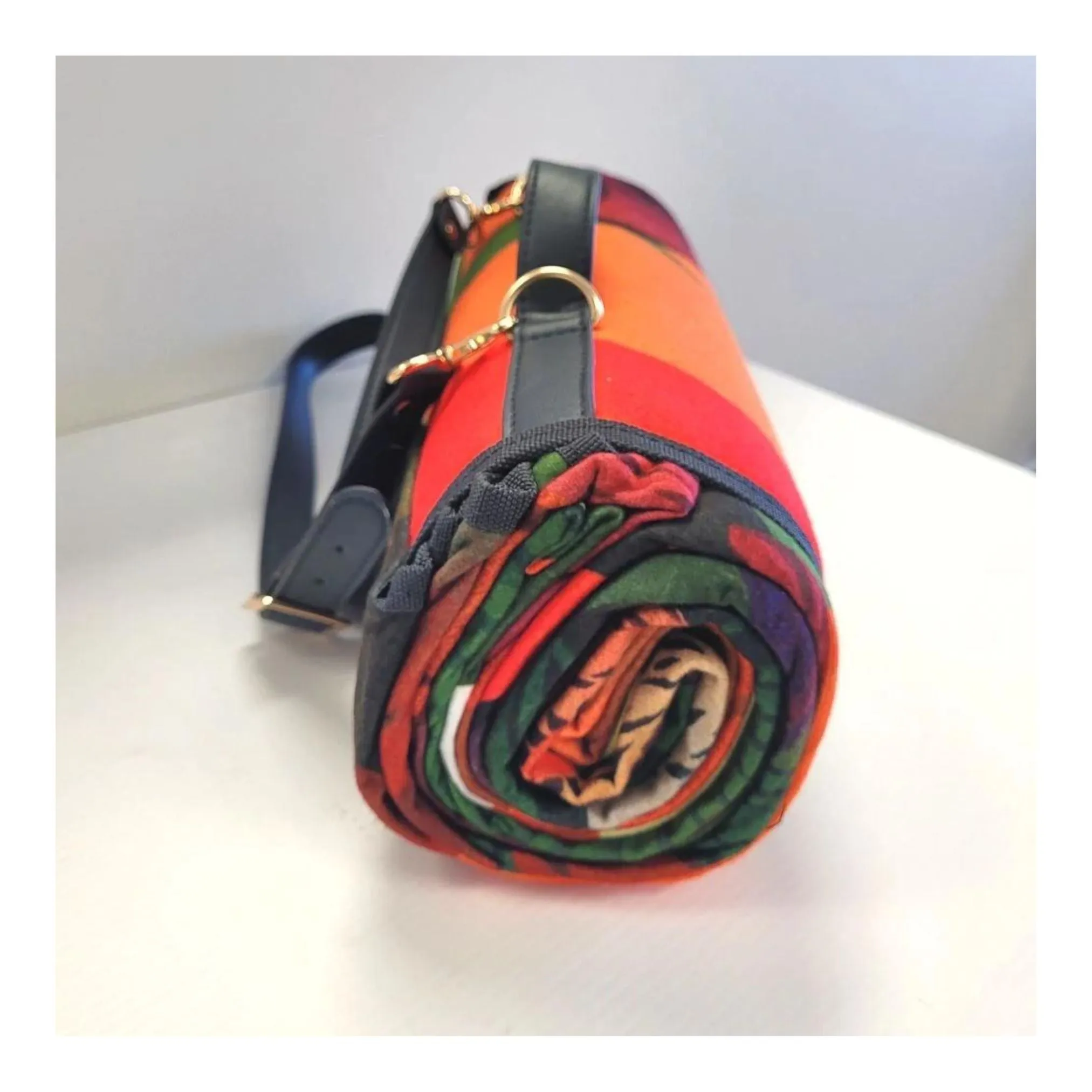 Flox Picnic Blanket w. Shoulder Strap 1.5x2m - Rust