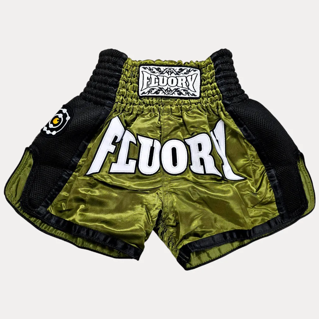 Fluory Elite Adult Muay Thai Shorts