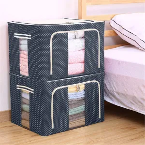 Foldable Clothes Storage Box ( 66 Liter & Multi Design)