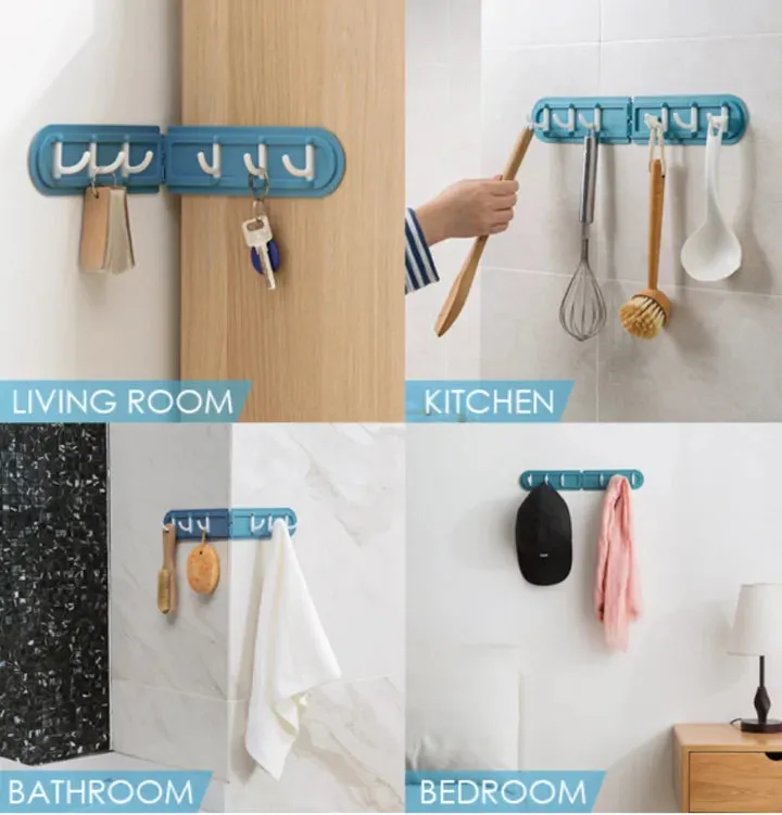 Foldable Corner Wall Hooks