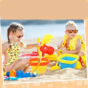 Foldable Holiday Fun - Foldable Bucket For Children With Carrying Handle