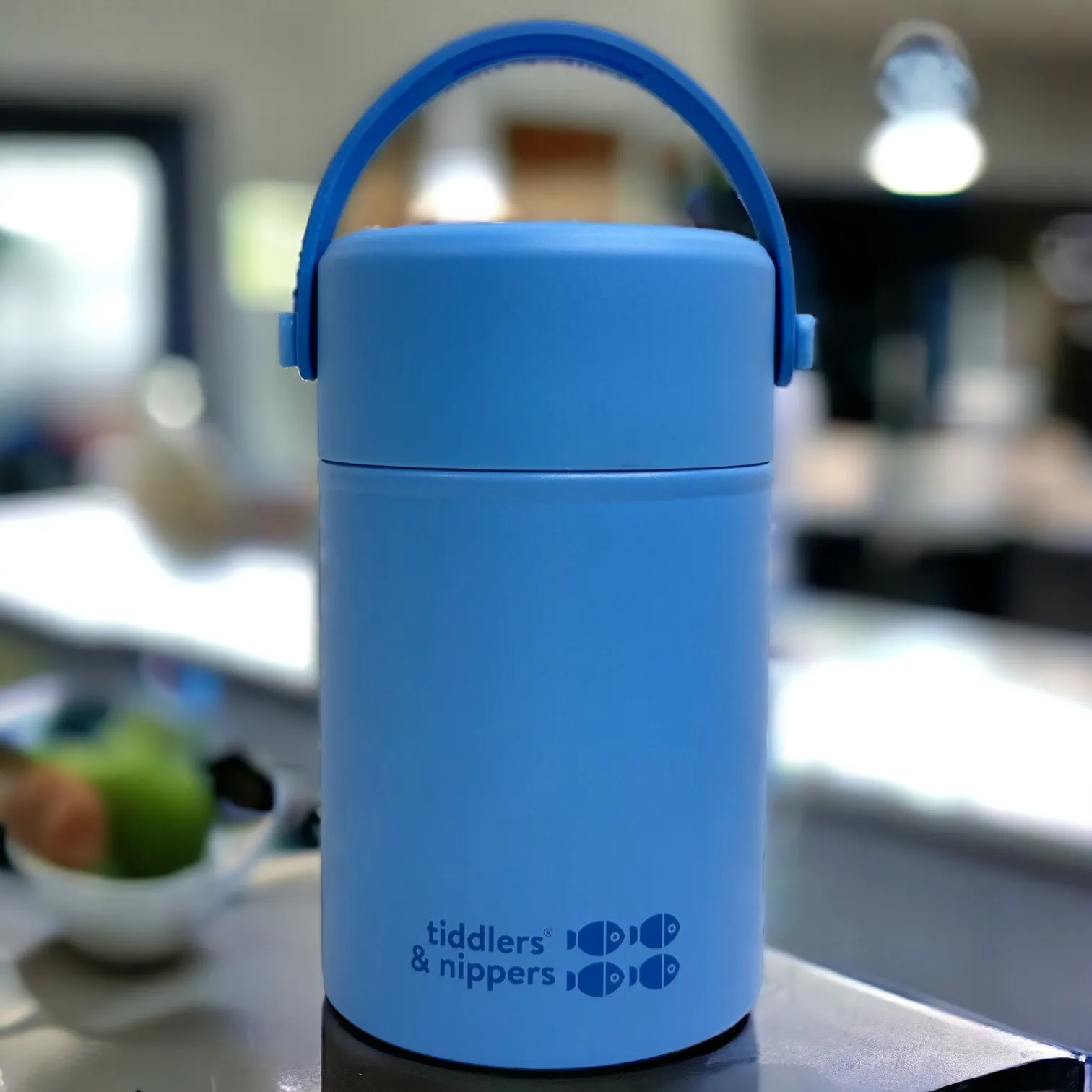 FOOD FLASK - Stainless Steel Insulated Double Wall Kids Reusable Food Flask 500ml