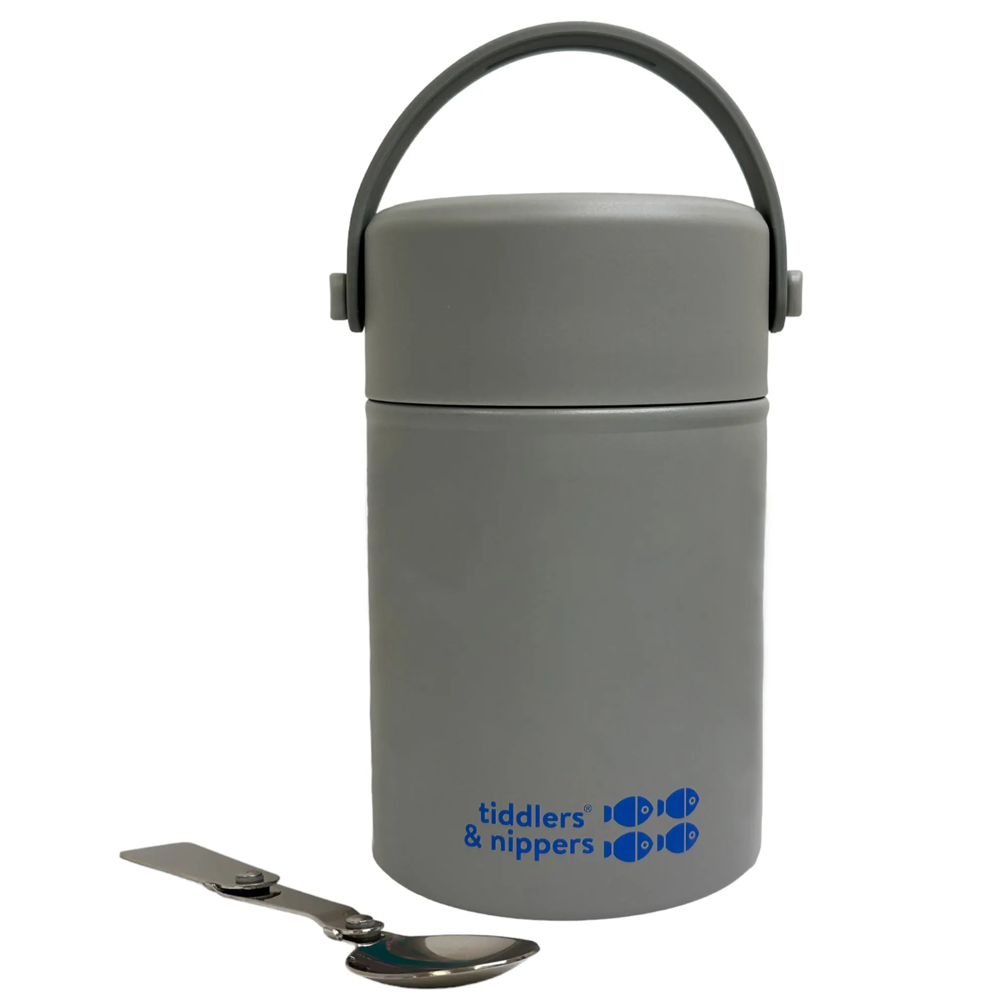 FOOD FLASK - Stainless Steel Insulated Double Wall Kids Reusable Food Flask 500ml