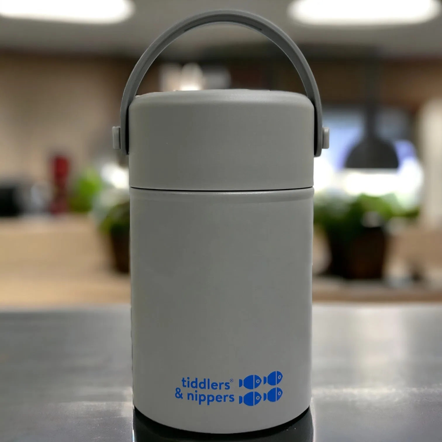 FOOD FLASK - Stainless Steel Insulated Double Wall Kids Reusable Food Flask 500ml