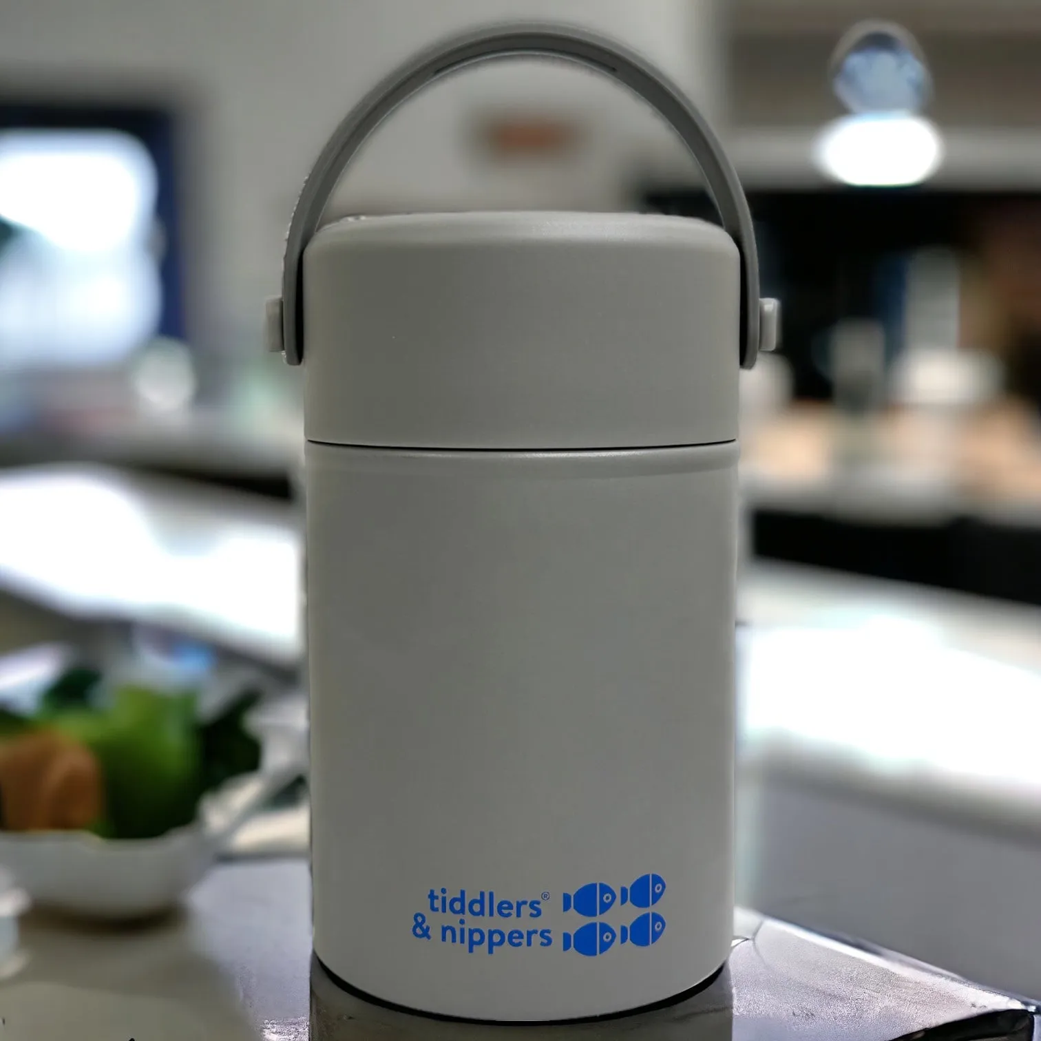FOOD FLASK - Stainless Steel Insulated Double Wall Kids Reusable Food Flask 500ml
