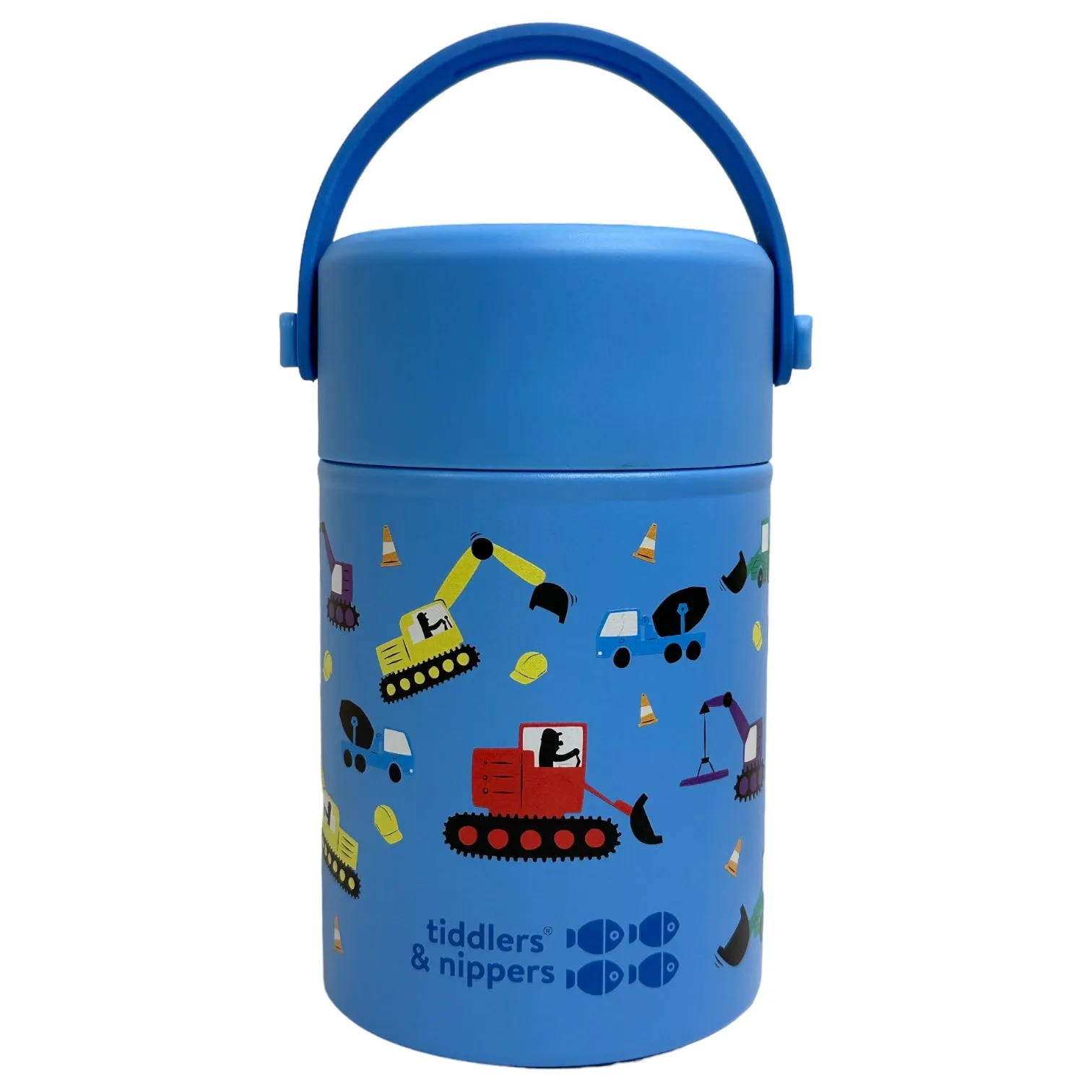 FOOD FLASK - Stainless Steel Insulated Double Wall Kids Reusable Food Flask 500ml