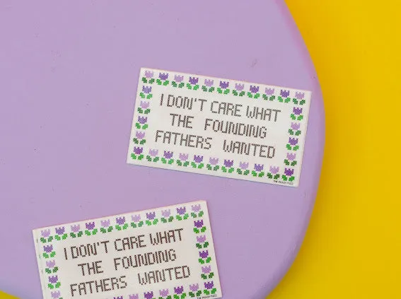 Founding Fathers Sticker