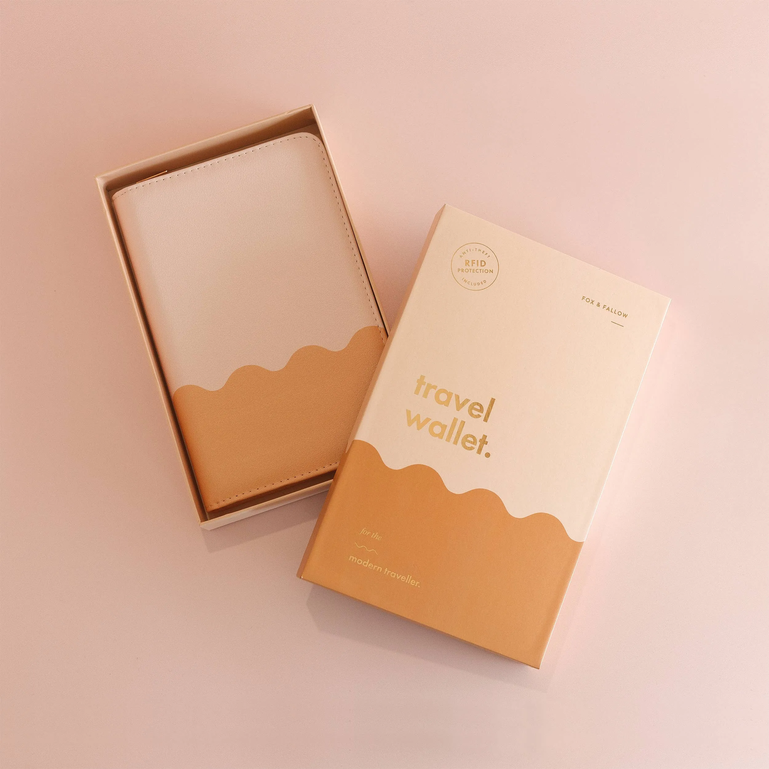 Fox & Fallow - Carmel Ripple Travel Wallet