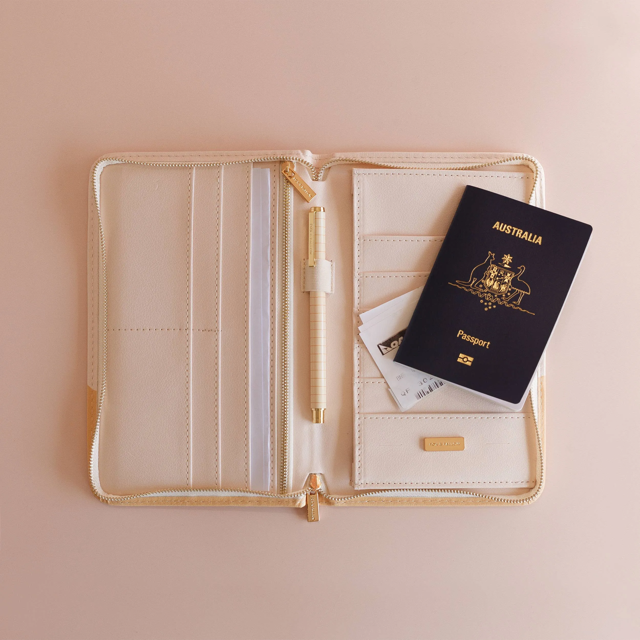 Fox & Fallow - Carmel Ripple Travel Wallet