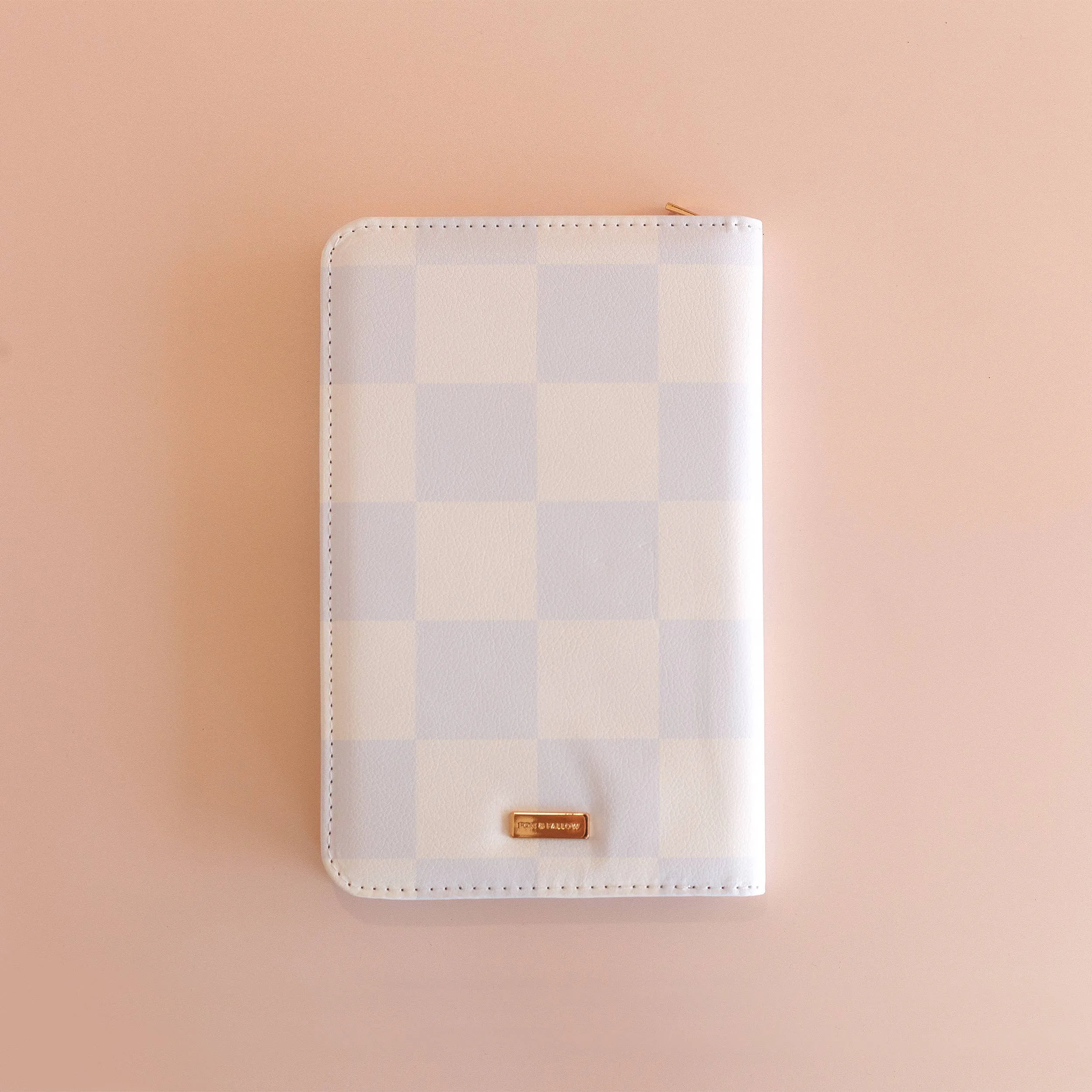 Fox & Fallow - Powder Check Travel Wallet