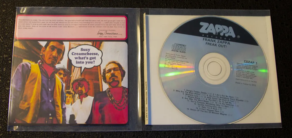Frank Zappa: Freak Out! CD