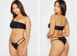 FRANKIES-JAYMI TOP- BLACK RIB