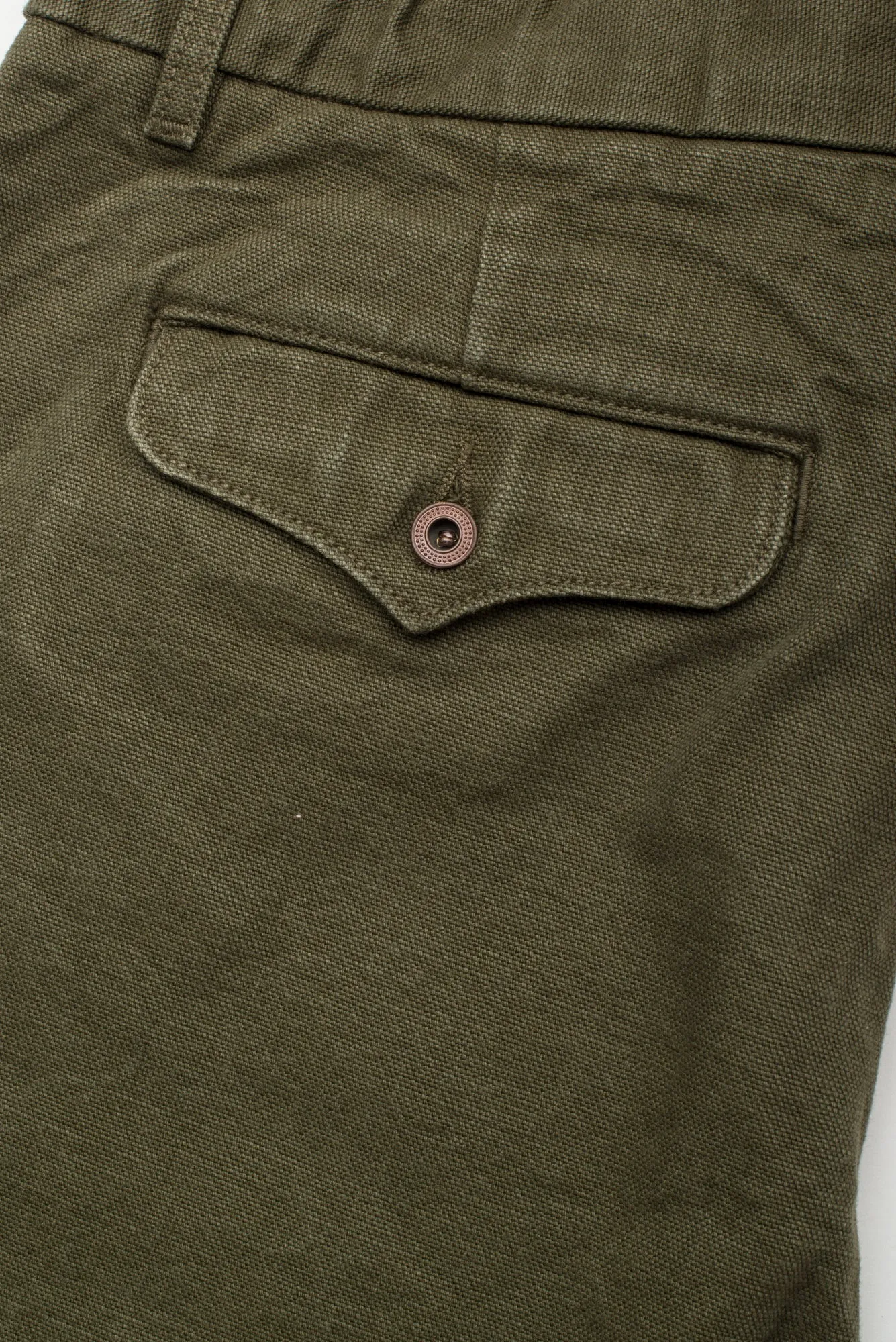 【Freenote】水洗重磅帆布軍褲 橄欖綠色／14oz／Workers Chino Slim Fit Pants
