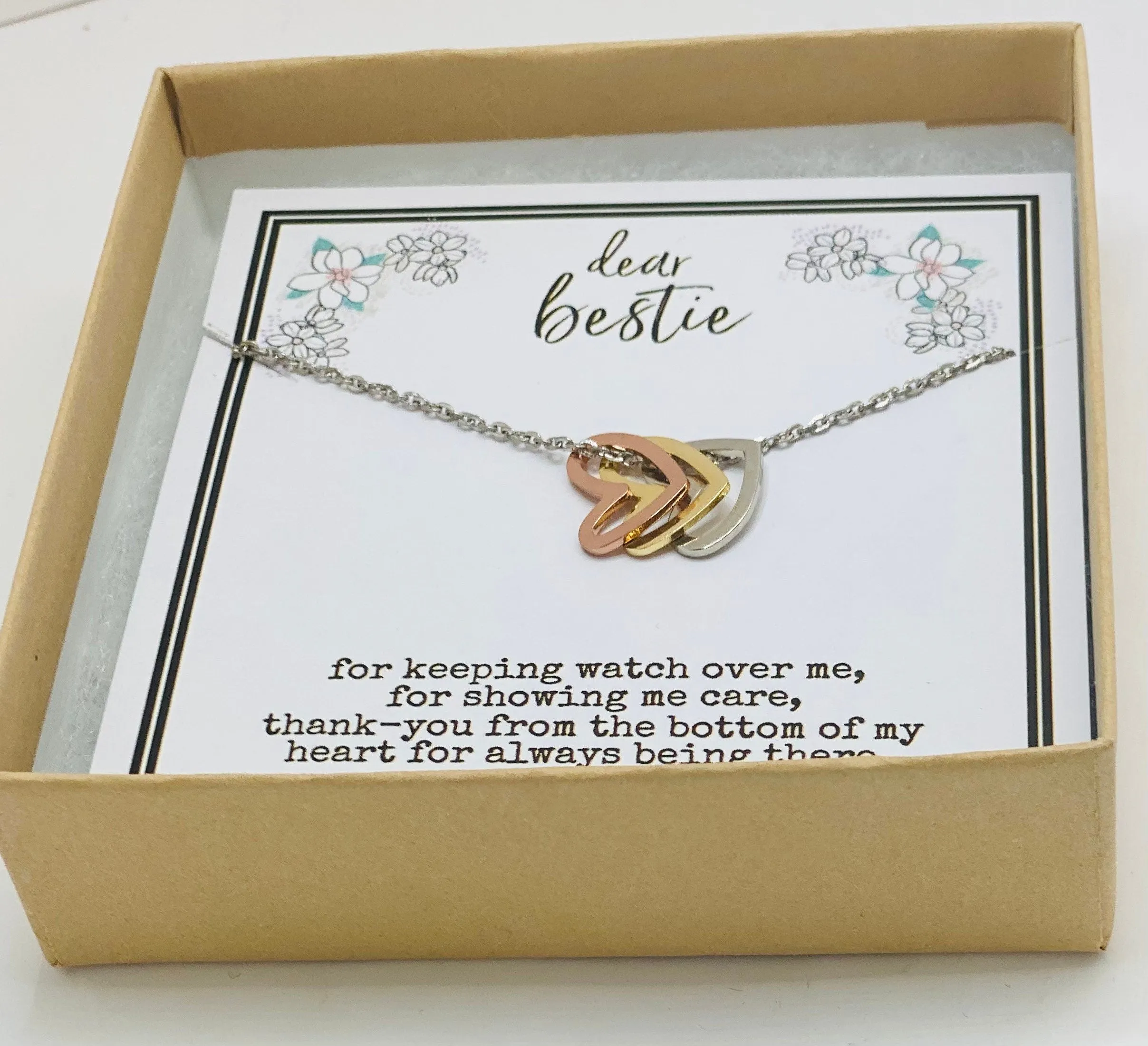 Friendship heart necklace, Besties necklace, Birthday gifts for best friend girl, Best friend jewelry, Bestie necklace, BFF necklace
