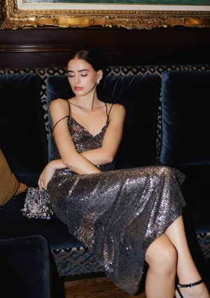 Full Length Sequin Dress