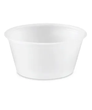 Ganda Pack I 2 oz. Plastic Portion Cups & Lids 50 sets  소스통 (뚜껑포함)
