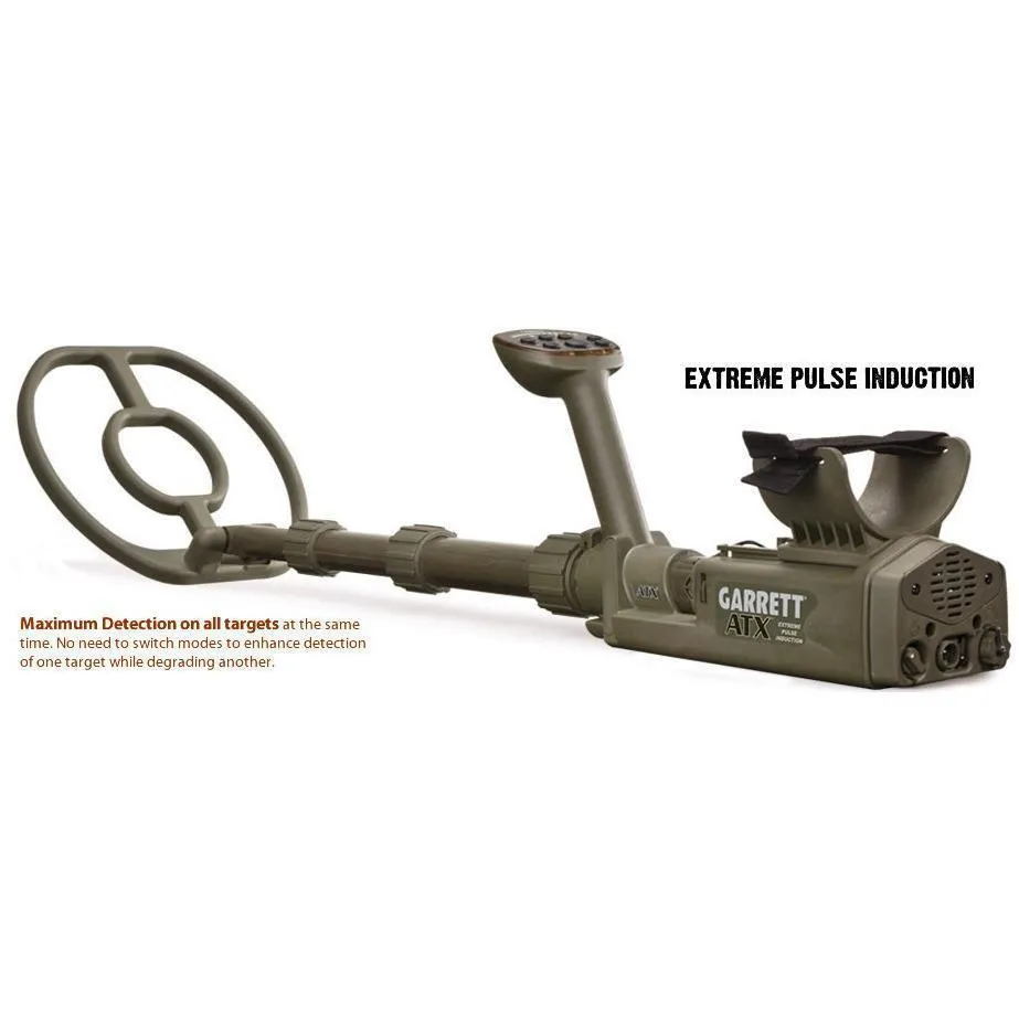 Garrett ATX Metal Detector DeepSeeker Package