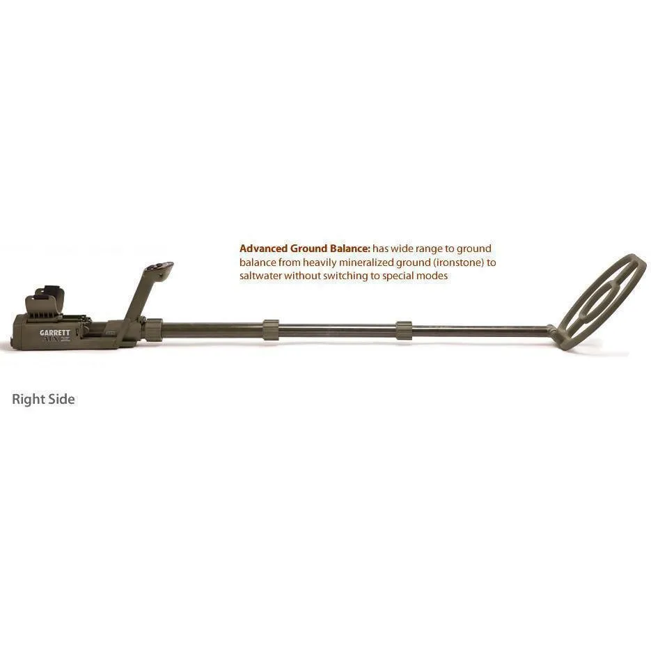 Garrett ATX Metal Detector DeepSeeker Package