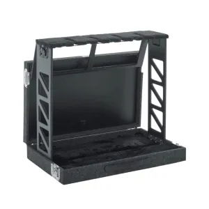 Gator GTRSTD4 Rack Style - 4 Guitar Stand that Folds into Case