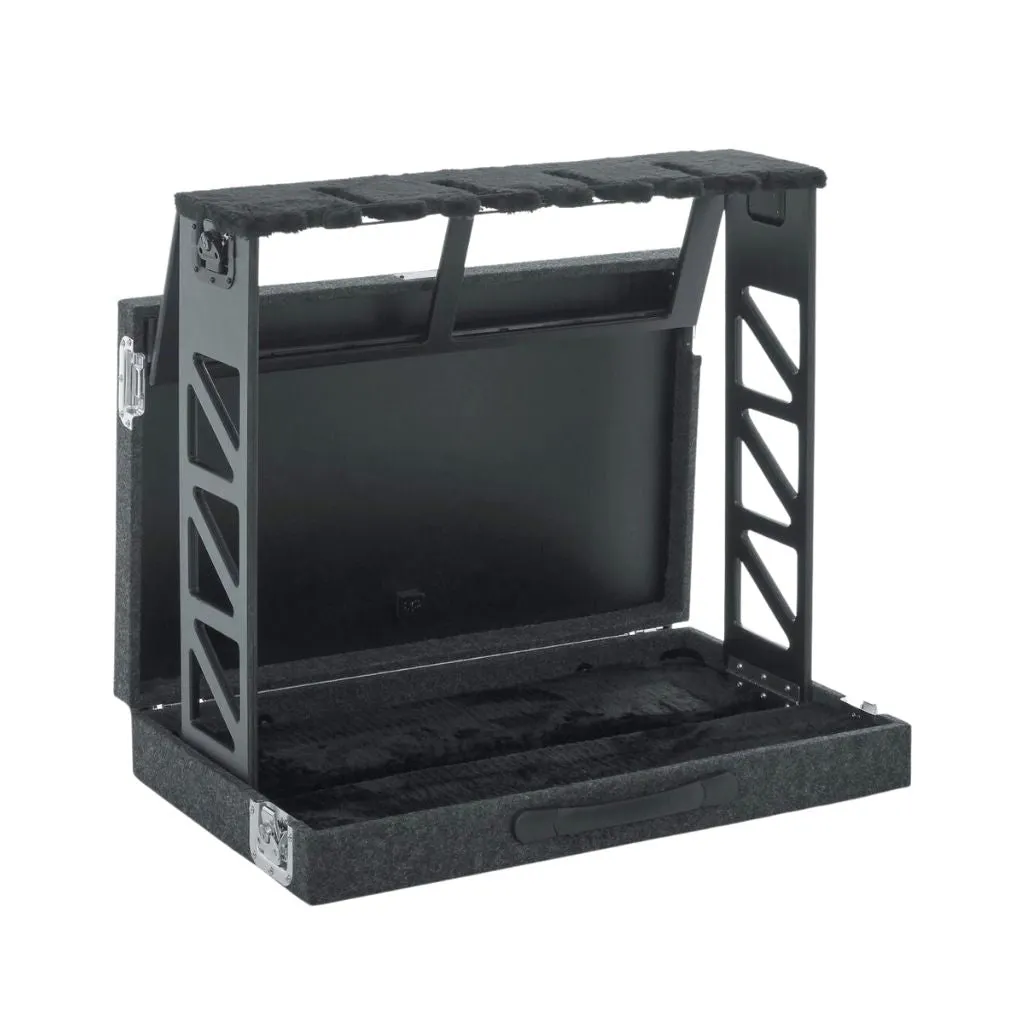 Gator GTRSTD4 Rack Style - 4 Guitar Stand that Folds into Case