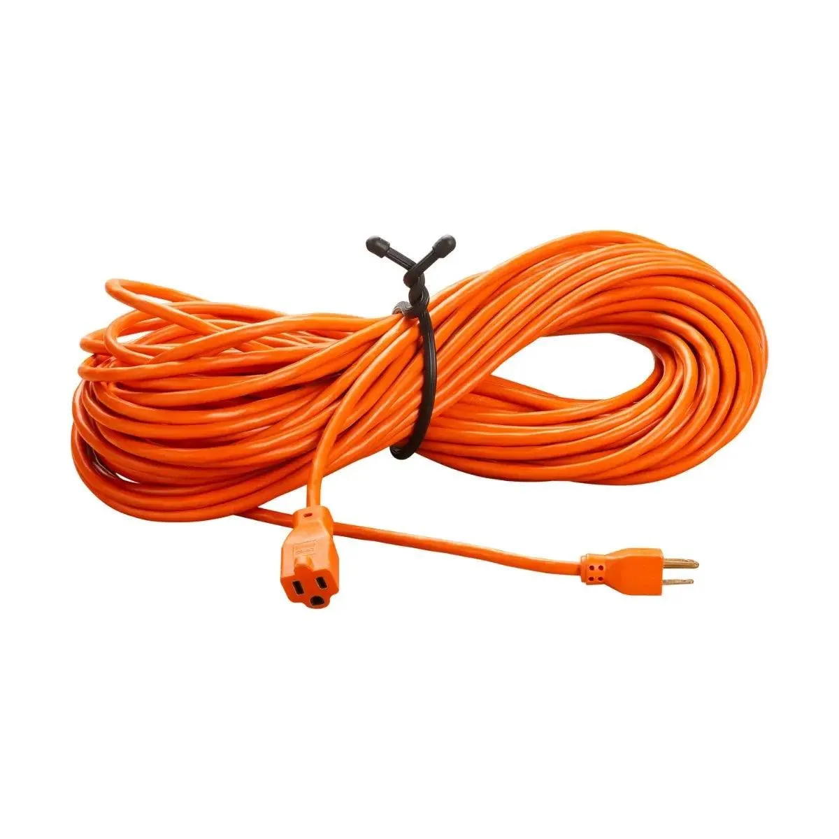 GEAR TIE REUSABLE RUBBER TWIST TIE(TM) (2pcs), Orange - length 18"