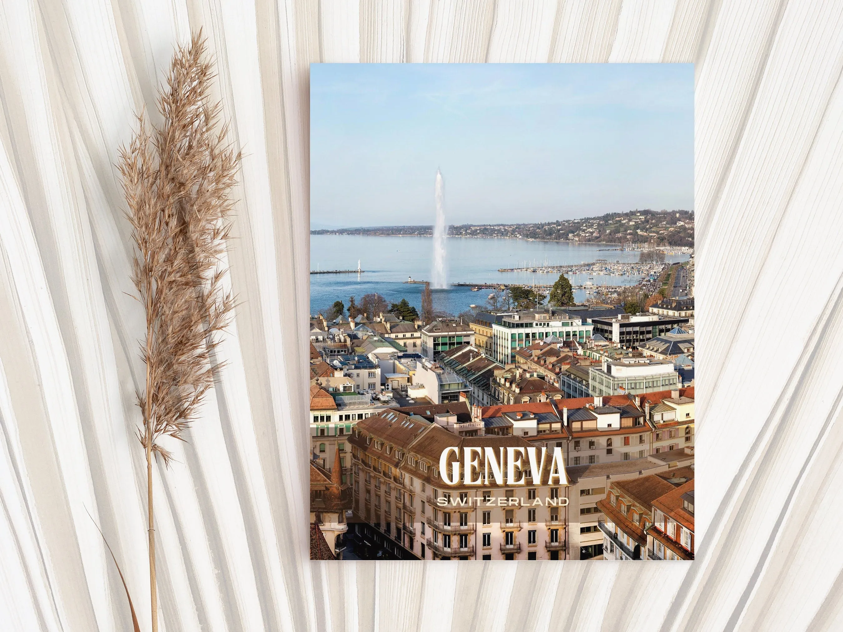 Geneva Retro Wall Art, Switzerland