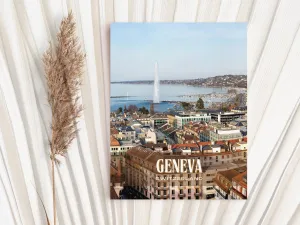 Geneva Retro Wall Art, Switzerland