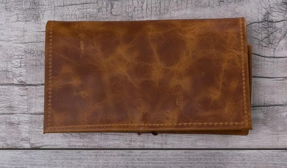 Genuine Leather Cable Organizer