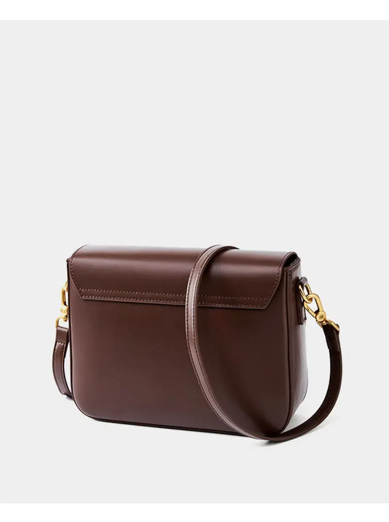 Genuine Leather Crossbody Shoulder Bag
