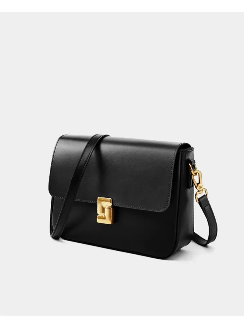 Genuine Leather Crossbody Shoulder Bag